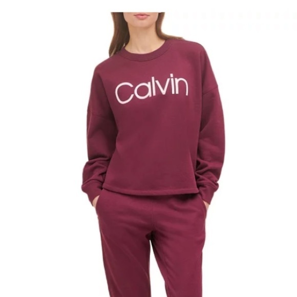 Calvin Klein Performance Sweaters - Calvin Klein Performance Cropped Sweater